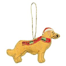 Equetech Christmas Decorations - Golden Retriever Equetech Christmas Decorations - Golden Retriever