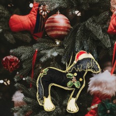 Equetech Christmas Decorations - Cob Horse Equetech Christmas Decorations - Cob Horse
