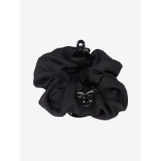 LeMieux Scrunchie With Crystal Hair Net Black   LeMieux Scrunchie With Crystal Hair Net Black