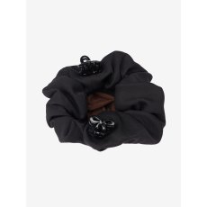 LeMieux Scrunchie With Crystal Hair Net Black   LeMieux Scrunchie With Crystal Hair Net Black