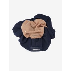 LeMieux Scrunchie With Crystal Hair Net Navy   LeMieux Scrunchie With Crystal Hair Net Navy
