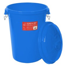 Red Gorilla Bin With Lid Blue  Red Gorilla Bin With Lid Blue