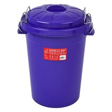 Red Gorilla Bin With Lid Purple  Red Gorilla Bin With Lid Purple