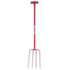Red Gorilla T Handle Manure Fork