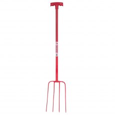 Red Gorilla T Handle Manure Fork