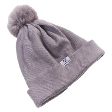 Aubrion Fleece Lined Bobble Hat Mauve Aubrion Fleece Lined Bobble Hat Mauve
