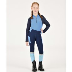 Dublin Kids Everyday Riding Tights Navy Academy/Coastal Blue Dublin Kids Everyday Riding Tights Navy Academy/Coastal Blue