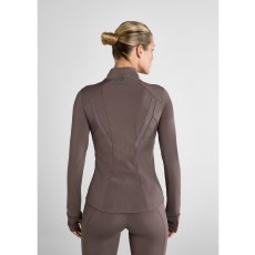 Aztec Diamond Fitted Jacket Fawn