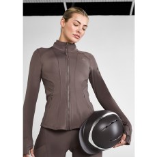 Aztec Diamond Fitted Jacket Fawn Aztec Diamond Fitted Jacket Fawn