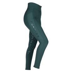 Aubrion Eltar Riding Tights - Young Rider Green Aubrion Eltar Riding Tights - Young Rider Green