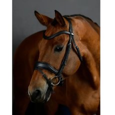 Collegiate Comfitec Opulux Padded Dressage Bridle Black Collegiate Comfitec Opulux Padded Dressage Bridle Black