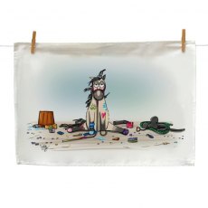 Emily Cole Pony Camp Tea Towel