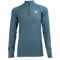 Woof Wear Young Rider Tech Shirt Mineral Blue Woof Wear Young Rider Tech Shirt Mineral Blue