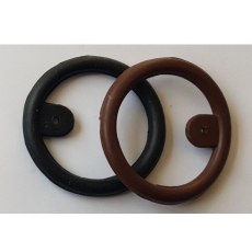 Rubber Peacock Rings - Pair Rubber Peacock Rings - Pair