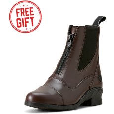 Ariat Womens  Heritage Zip Paddock Boot Light Brown Ariat Womens  Heritage Zip Paddock Boot Light Brown