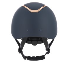 Charles Owen Kylo Riding Hat Navy Matte/Rose Gold