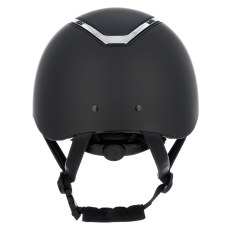 Charles Owen Kylo Riding Hat Black Matte/Silver