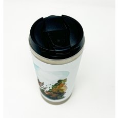 Emily Cole Pheasant Greeting Travel Mug Emily Cole Pheasant Greeting Travel Mug