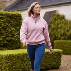 LeMieux Keira Quarter Neck Sweat Blossom LeMieux Keira Quarter Neck Sweat Blossom