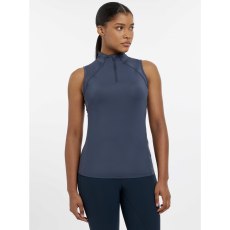 LeMieux Maria Mesh Sleeveless Baselayer Dusk Blue LeMieux Maria Mesh Sleeveless Baselayer Dusk Blue