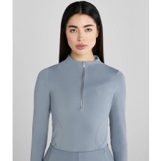 Aztec Diamond Ladies Long Sleeve Baselayer Ash Blue Aztec Diamond Ladies Long Sleeve Baselayer Ash Blue