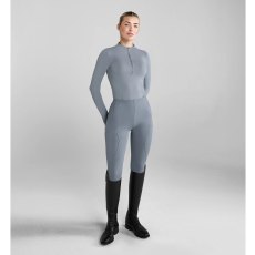 Aztec Diamond Ladies Long Sleeve Baselayer Ash Blue Aztec Diamond Ladies Long Sleeve Baselayer Ash Blue