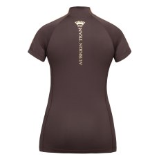 Aubrion Team Short Sleeve Baselayer Umber Aubrion Team Short Sleeve Baselayer Umber