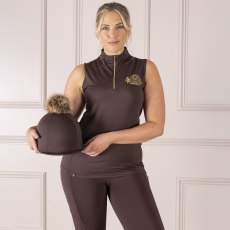 Aubrion Team Sleeveless Baselayer Umber Aubrion Team Sleeveless Baselayer Umber