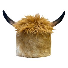 Equetech Heather Highland Cow Hat Silk  Equetech Heather Highland Cow Hat Silk