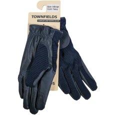 Townfields Essential Riding Gloves Navy Townfields Essential Riding Gloves Navy