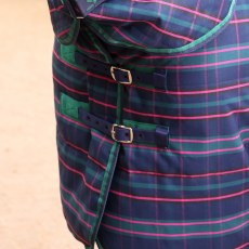 Shires Tempest Plus 100 Combo Stable Rug Navy Tartan Shires Tempest Plus 100 Combo Stable Rug Navy Tartan