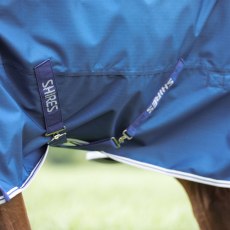 Shires Highlander Original 200 Turnout Rug & Neck Set Blue Shires Highlander Original 200 Turnout Rug & Neck Set Blue
