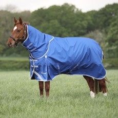 Shires Highlander Original 200 Turnout Rug & Neck Set Blue Shires Highlander Original 200 Turnout Rug & Neck Set Blue