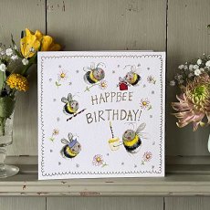 Alex Clark Bee Party Birthday Card