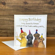 Alex Clark From The Dog Birthday Card