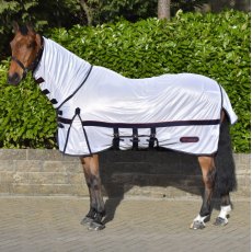 John Whitaker Rastrick Fly Mesh Rug White 