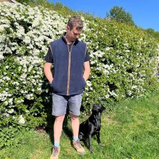 Townfields Claydon Mens Fleece Gilet Navy