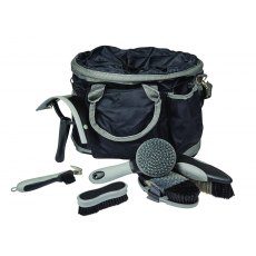 Roma Deluxe Two Tone Grooming Bag Kit