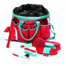 Roma Deluxe Two Tone Grooming Bag Kit