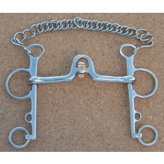 Pelham Coscoquero Roller Mouth Bit Pelham Coscoquero Roller Mouth Bit