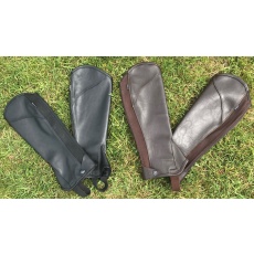 Dublin Stretch PU Leather Adult Half Chaps Dublin Stretch PU Leather Adult Half Chaps