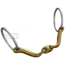 Neue Schule Verbindend Bradoon 12mm Bit (9010/55 Ring)