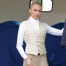 Equetech Ladies Classic Tattersall Waistcoat