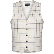 Equetech Ladies Classic Tattersall Waistcoat Equetech Ladies Classic Tattersall Waistcoat