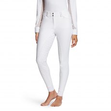 Ariat® Tri Factor Grip White Full Seat Breeches