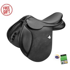 Bates Caprilli Close Contact Saddle with Cair Bates Caprilli Close Contact Saddle with Cair