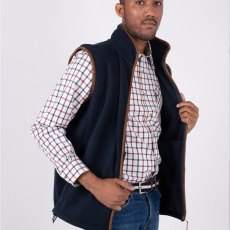 Hazy Blue Bentley Mens Gilet Body Warmer