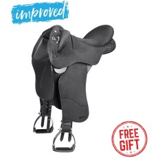 Wintec Pro Stock Saddle with Swinging Fender and Hart Wintec Pro Stock Saddle with Swinging Fender and Hart