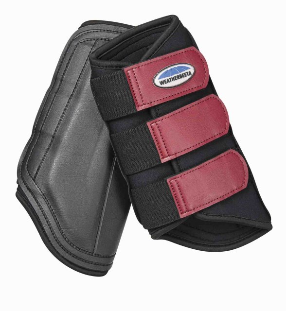 Burgundy brushing boots deals