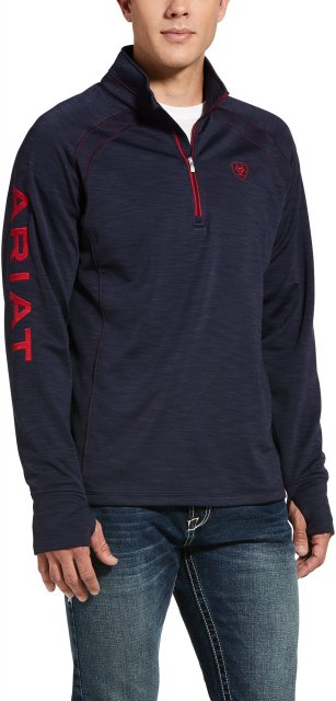 Ariat Riding Apparel Ariat® Mens Tek Team 1/2 Zip Fleece